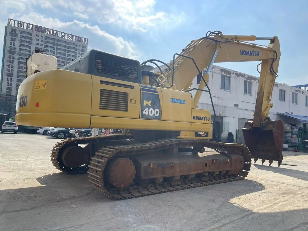 Ιαπωνία Αρχική Χρησιμοποιούμενη Komatsu PC400-8 Μεγάλη εκσκαφέας 40 τόνων Komatsu PC400 σκάφτης