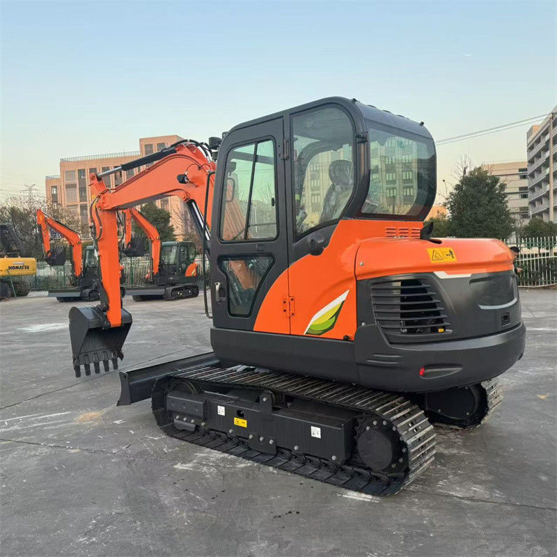 Όλον καινούργιος εξορυκτής Ντουζάν DX60E-10N Μίνι εξορυκτής 6 τόνων Ο εξορυκτής Ντουζάν Κρόλερ