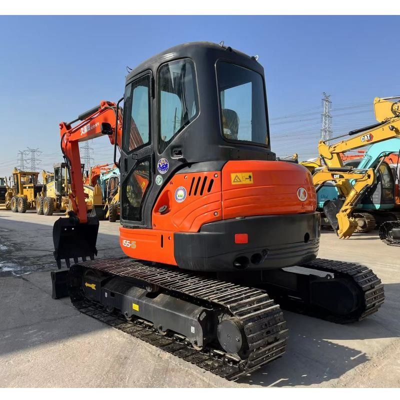 Kubota KX155 Ιαπωνία Εκσκαφέας 36.5 KN Bucket Digging Force για την κατασκευή
