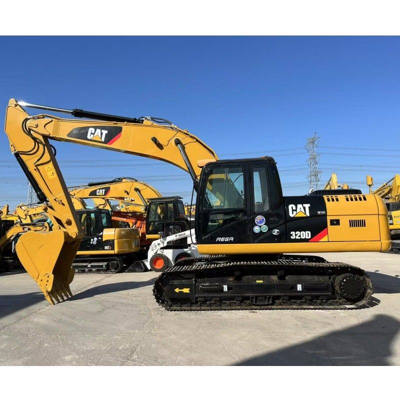 Εκσκαφέας Caterpillar 320 D με ηλεκτρικό κινητήρα