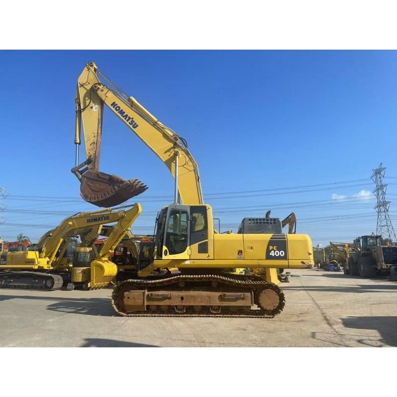 Χρησιμοποιούμενος σκάφος Komatsu PC400 270 KW Δύναμη κινητήρα για βαριές κατασκευές