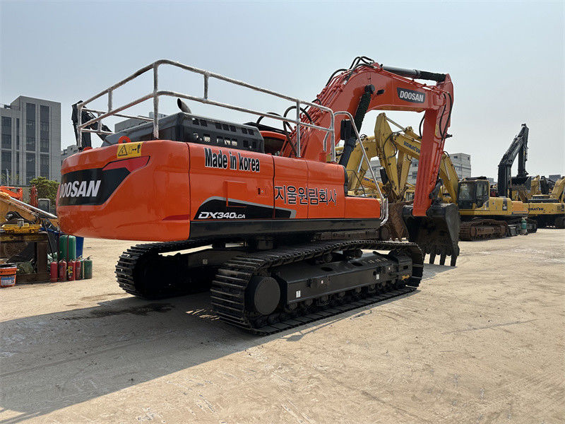 Κορέα Χρησιμοποιείται Doosan DX340LCA Excavator 34 Τόνων Doosan DX340 Crawler Excavator