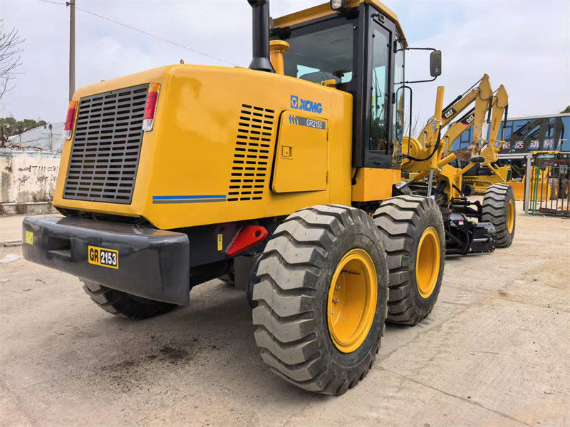 Χρησιμοποιηθέν XCMG GR2153 Motor Grader China Brand XCMG Grader Κατασκευαστικό εξοπλισμό