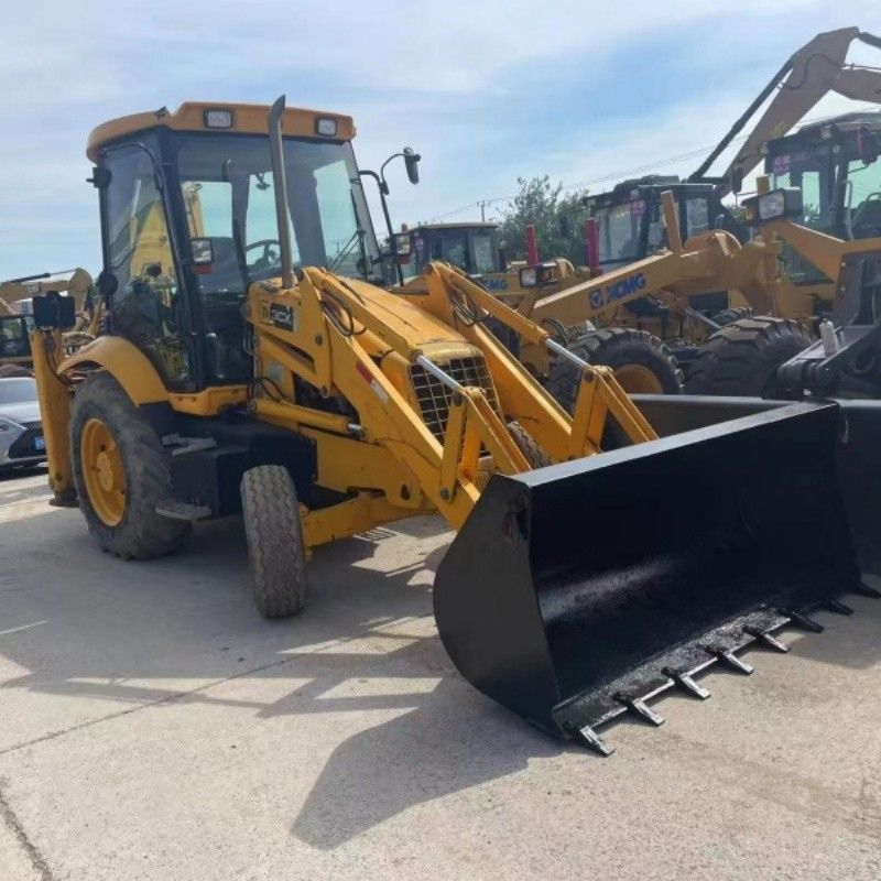 Αρχική μπογιά JCB 3CX Backhoe Loader 4 τροχούς κίνησης για την εκσκαφή και φόρτωση