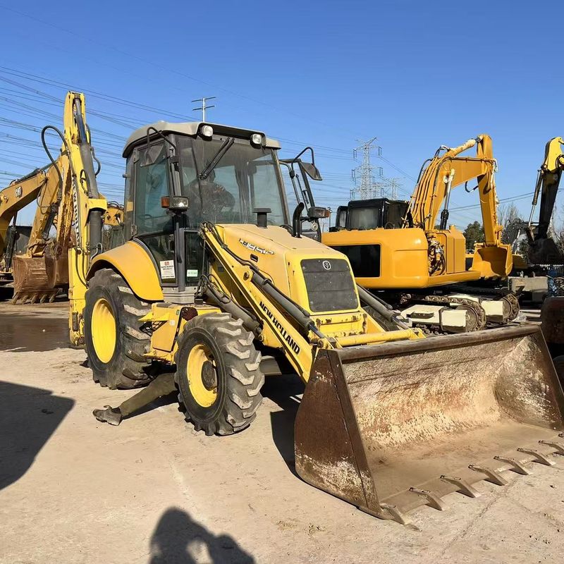 Πρωτότυπο χρώμα New Holland Loader Backhoe LB85 Βιομηχανικό τρακτέρ