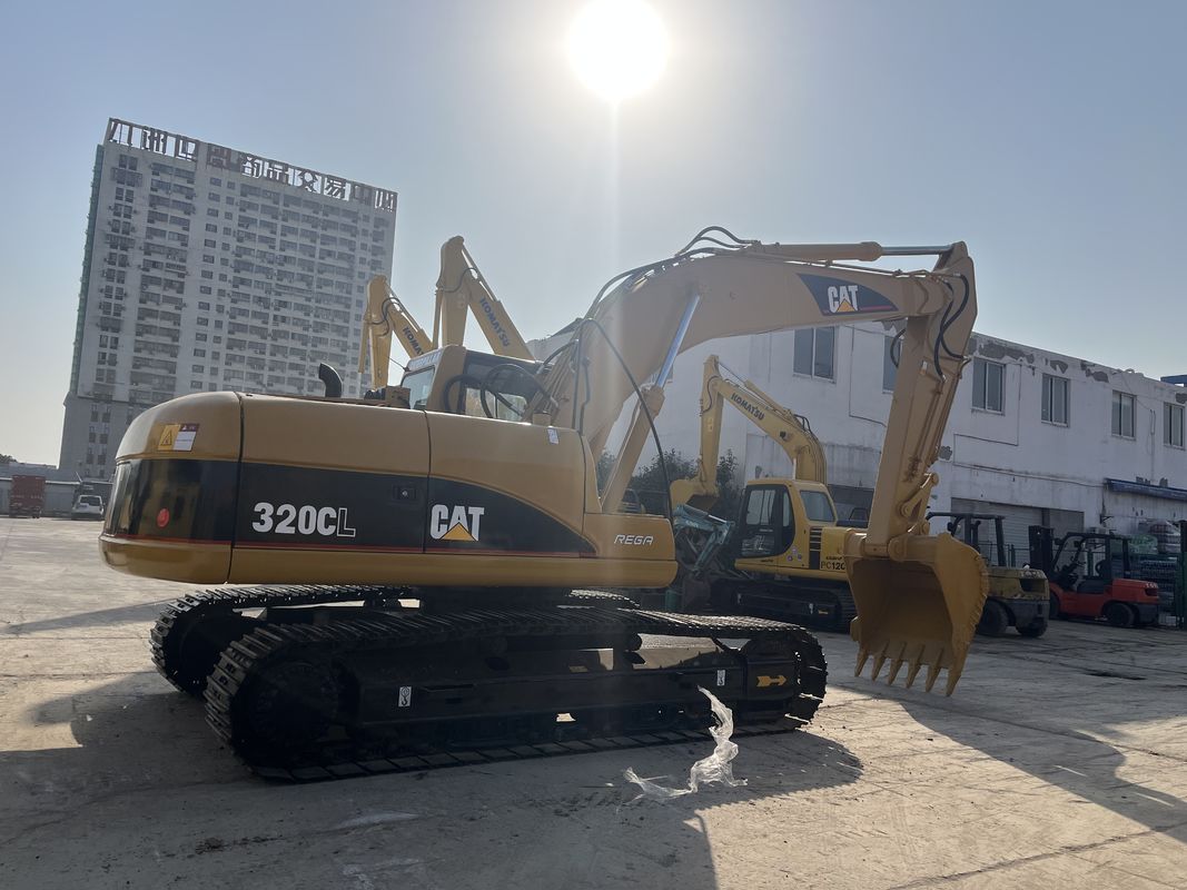 Μεταχειρισμένο Εκσκαφέας CAT 320CL 20 Τόνων Μεταχειρισμένο Caterpillar CAT 320C 320D 320GC Μεσαίου Μεγέθους Εκσκαφέας