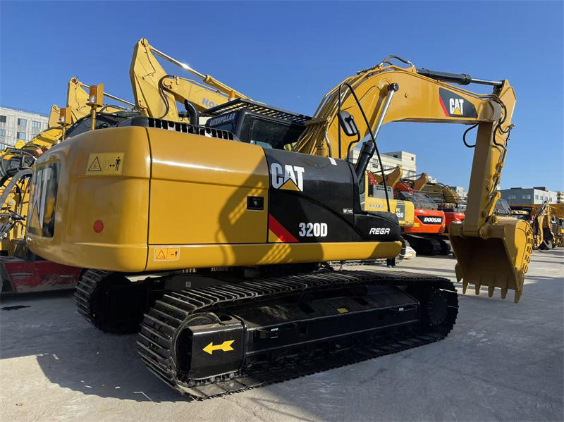 20 τόνοι Μεταχειρισμένο CAT 320D Εκσκαφέας Μεταχειρισμένος εκσκαφέας Caterpillar με λίγες ώρες λειτουργίας