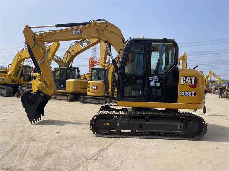 Χρησιμοποιούμενος εξορυκτής Caterpillar 308E2 Mini υδραυλικός εξορυκτής σχεδιασμένος για χαμηλά λειτουργικά κόστη και σε διάφορες εφαρμογές