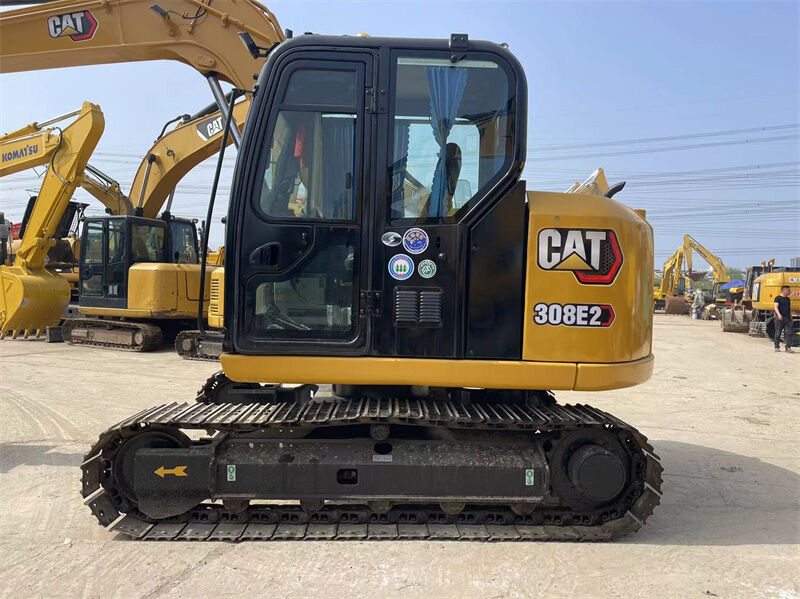 Χρησιμοποιούμενος εξορυκτής Caterpillar 308E2 Mini υδραυλικός εξορυκτής σχεδιασμένος για χαμηλά λειτουργικά κόστη και σε διάφορες εφαρμογές