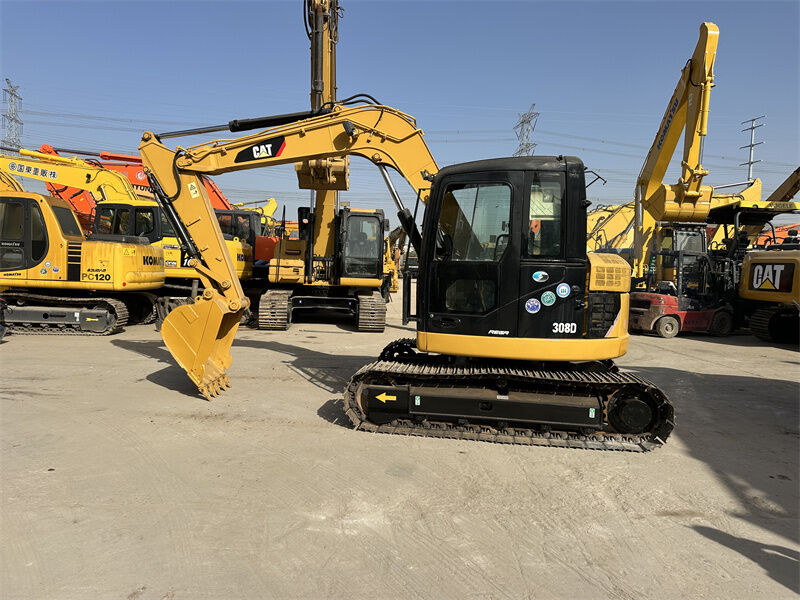 Μεταχειρισμένο μίνι εκσκαφέας Caterpillar 308D 8 τόνων, εκσκαφέας Cat προς πώληση