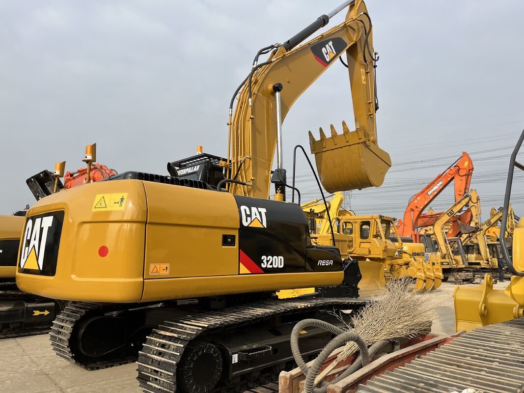 High Quality 20 Ton CAT 320D Crawler Excavator Used for Sale with Hydraulic Pump and Motor