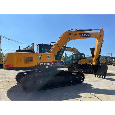 Χρησιμοποιημένος εκσκαφέας Sany Sany Sy215 20 χρησιμοποιημένος τόνος υδραυλικός εκσκαφέας