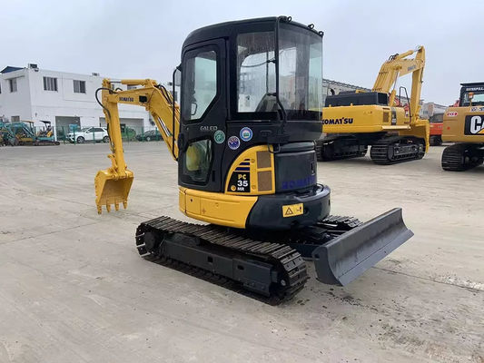 Μίνι χρησιμοποιημένος εκσκαφέας pc35mr-2 χρησιμοποιημένος εκσκαφέας PC35 της Ιαπωνίας της KOMATSU