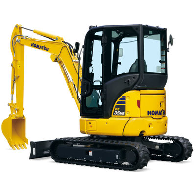 PC35 χρησιμοποιημενός μίνι Digger γεωργίας εκσκαφέων αντιολισθητικών αλυσίδων της KOMATSU εκσκαφέων