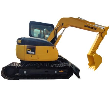 KOMATSU PC78US 6 χρησιμοποιημένος μίνι εκσκαφέας 7 τόνος