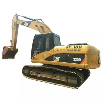 20 χρησιμοποιημένων τόνοι εκσκαφέων 320D 315 307 του Caterpillar κίτρινα