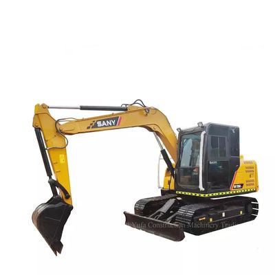 SY75C υπέρ μίνι χρησιμοποιημένος εκσκαφέας 7500kg Sany 7,5 τόνος