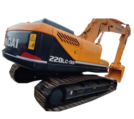 22 Backhoe αντιολισθητικών αλυσίδων εκσκαφέων της Hyundai τόνου χρησιμοποιημένος 220LC-9S εκσκαφέας