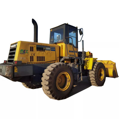 Χρησιμοποιημένος φορτωτής της KOMATSU Wa320 13 μεγάλων τόνοι φορτωτών ροδών