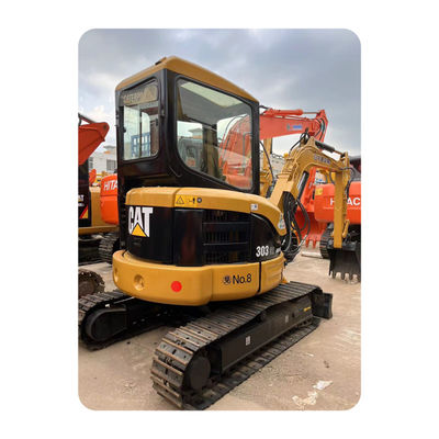 Χρησιμοποιηθέν CAT mini Excavators Caterpillar 303C CR Crawler Excavator