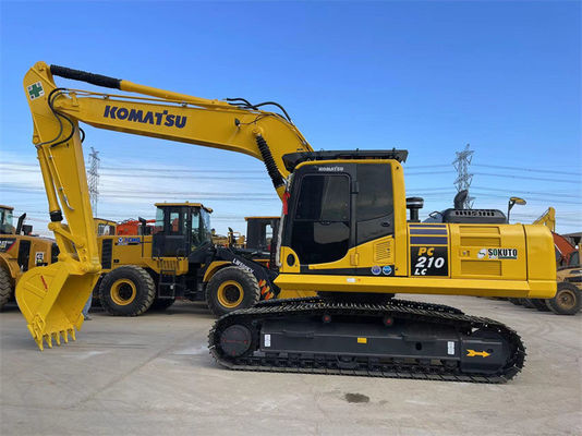 21 τόνος Χρησιμοποιείται Ιαπωνία Excavator Crawler Komatsu PC210LC-8 Excavator Mining Digger