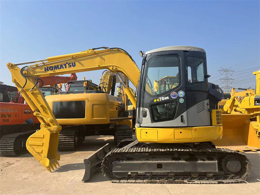 Αρχική Χρησιμοποιημένη Ιαπωνία Komatsu Pc78us Crawler Excavator Pc78 Mini Excavator