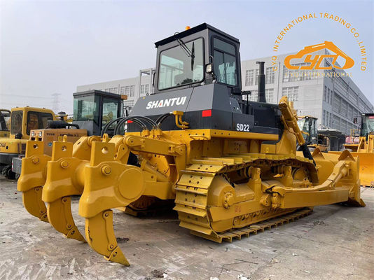 Τύπος τροχαίο Χρησιμοποιούμενος Shantui SD22 Bulldozer Δεύτερο χέρι Dozer Tractor