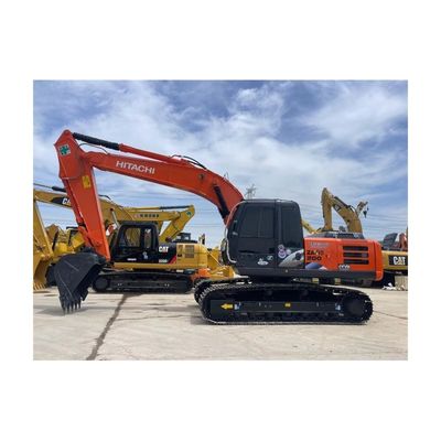 Χρησιμοποιούμενος εξορυκτής 20 τόνων Hitachi Zx200 Ιαπωνία Χρησιμοποιούμενος εξορυκτής μέσου μεγέθους Hitachi