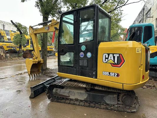 5.5 τόνος Χρησιμοποιηθέν CAT 305.5E Caterpillar 305.5 Mini Crawler Excavators