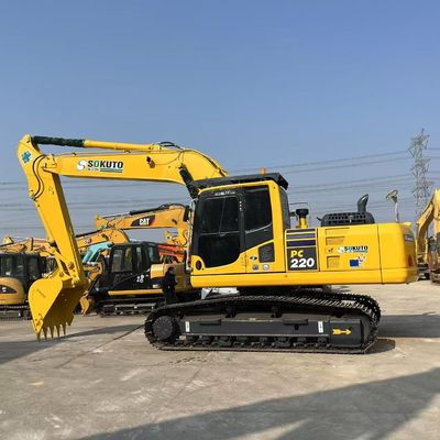 Εξαιρετική κατάσταση Κομάτσου PC220 8 Εκσκαφέας με την υψηλότερη ασφάλεια 22 τόνων