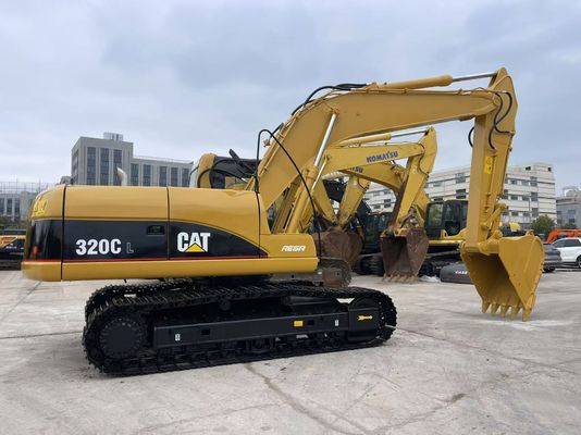 Χρησιμοποιούμενος εκσκαφέας Cat 320C Caterpillar Μεσαίος εκσκαφέας