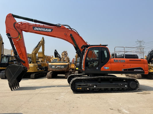 Κορέα Χρησιμοποιείται Doosan DX340LCA Excavator 34 Τόνων Doosan DX340 Crawler Excavator