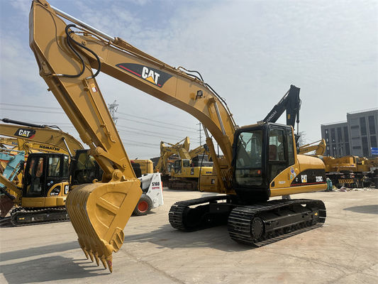 Καθαρός μεταχειρισμένος εκσκαφέας Caterpillar 320C σε καλή κατάσταση