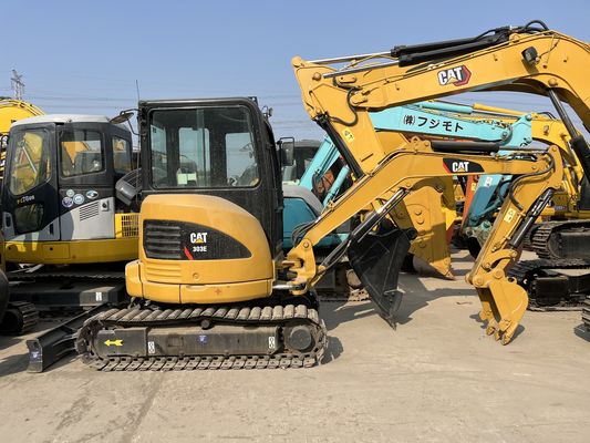 Χρησιμοποιηθέν CAT 303E Mini Digger 3 τόνων Caterpillar 303 Mini Crawler Excavators
