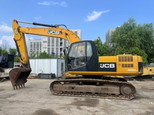 Χρησιμοποιούμενη εκσκαφέας JCB JS220LC - 22 τόνων υδραυλική μηχανή με κινητήρα 129 kW