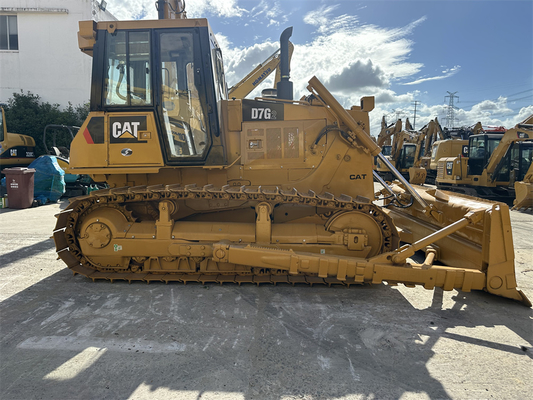 Χρησιμοποιημένο Μπουλντόζα CAT D7G2 με υπερτροφοδοτούμενο κινητήρα 3306