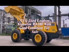 Της KOMATSU WA380Z υδραυλικός ροδών φορτωτής ροδών της KOMATSU WA380Z φορτωτών φτηνός χρησιμοποιημένος