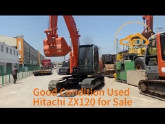 Μεταχειρισμένος εκσκαφέας Hitachi ZX120 Zaxis120 σε καλή κατάσταση Ιαπωνίας Χαμηλών ωρών