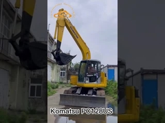 Χρησιμοποιημένος εκσκαφέας της KOMATSU PC128US για την πώληση