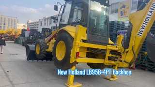 Μεταχειρισμένοι φορτωτές εκσκαφέας New Holland LB95B-4PT